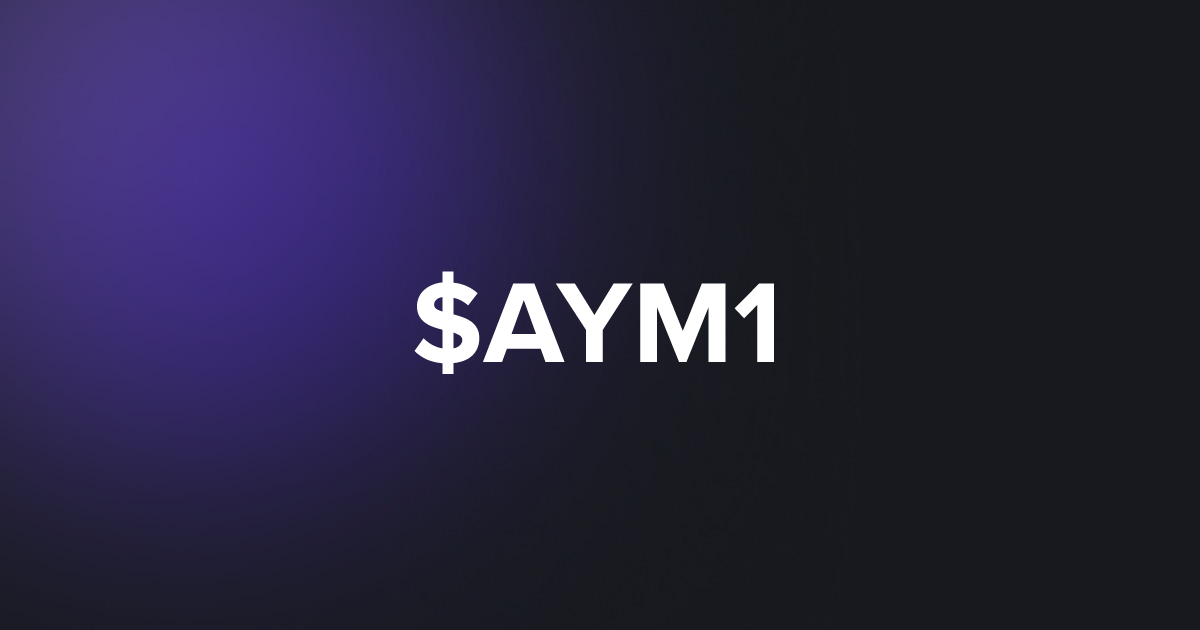 BRC20 $AYM1