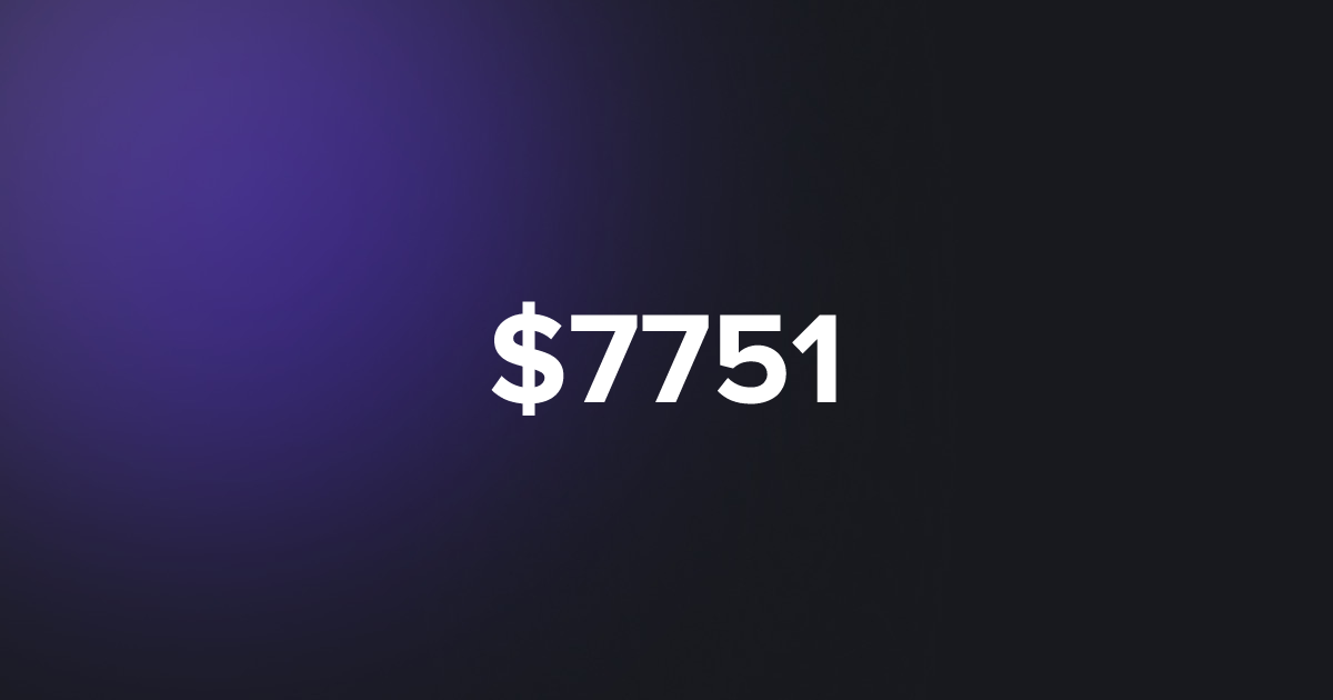 BRC20 $7751