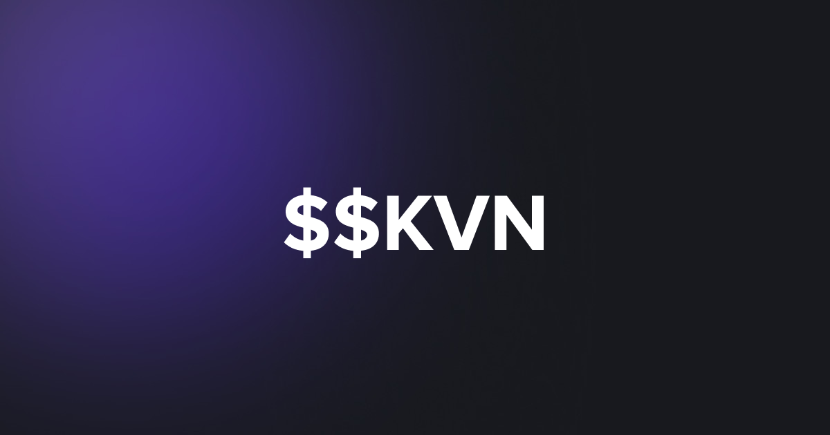 BRC20 $$KVN