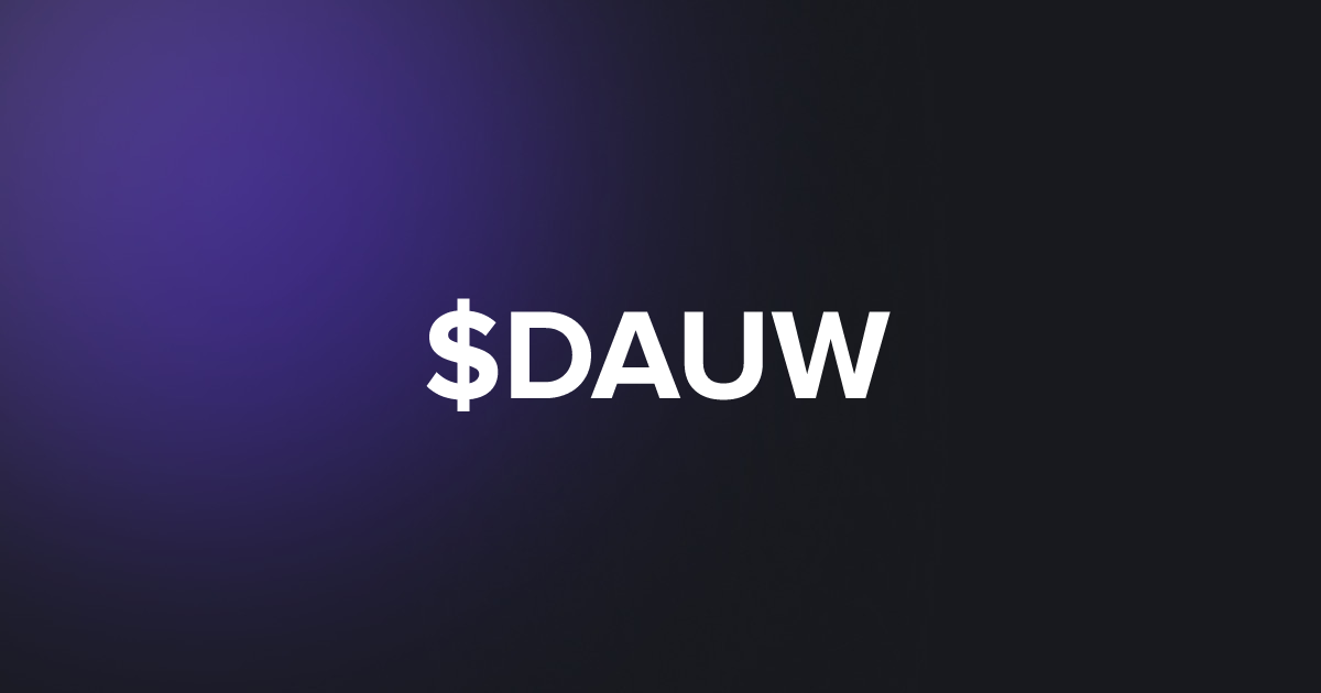 BRC20 $DAUW