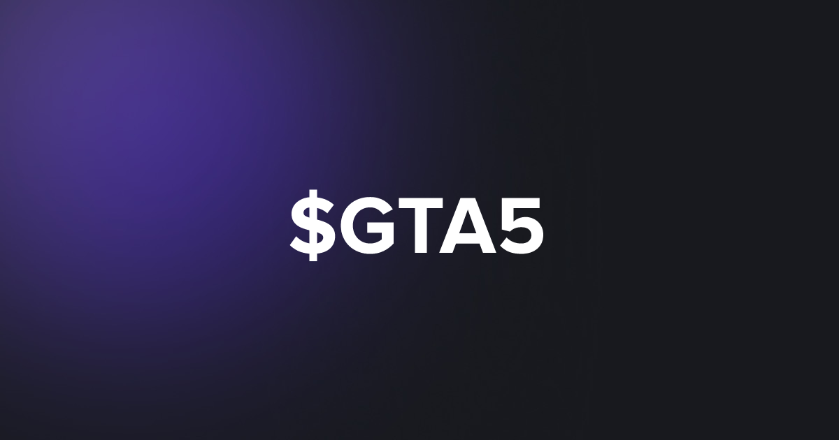 BRC20 $GTA5