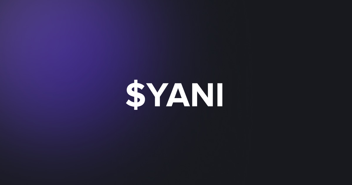 BRC20 $YANI