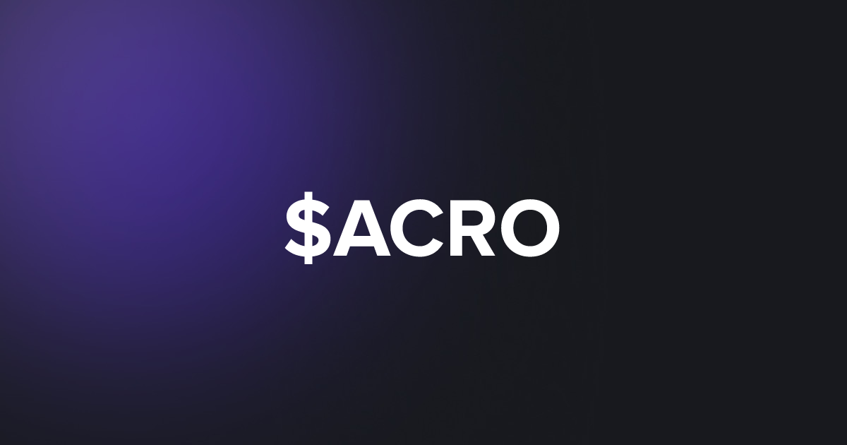 BRC20 $ACRO