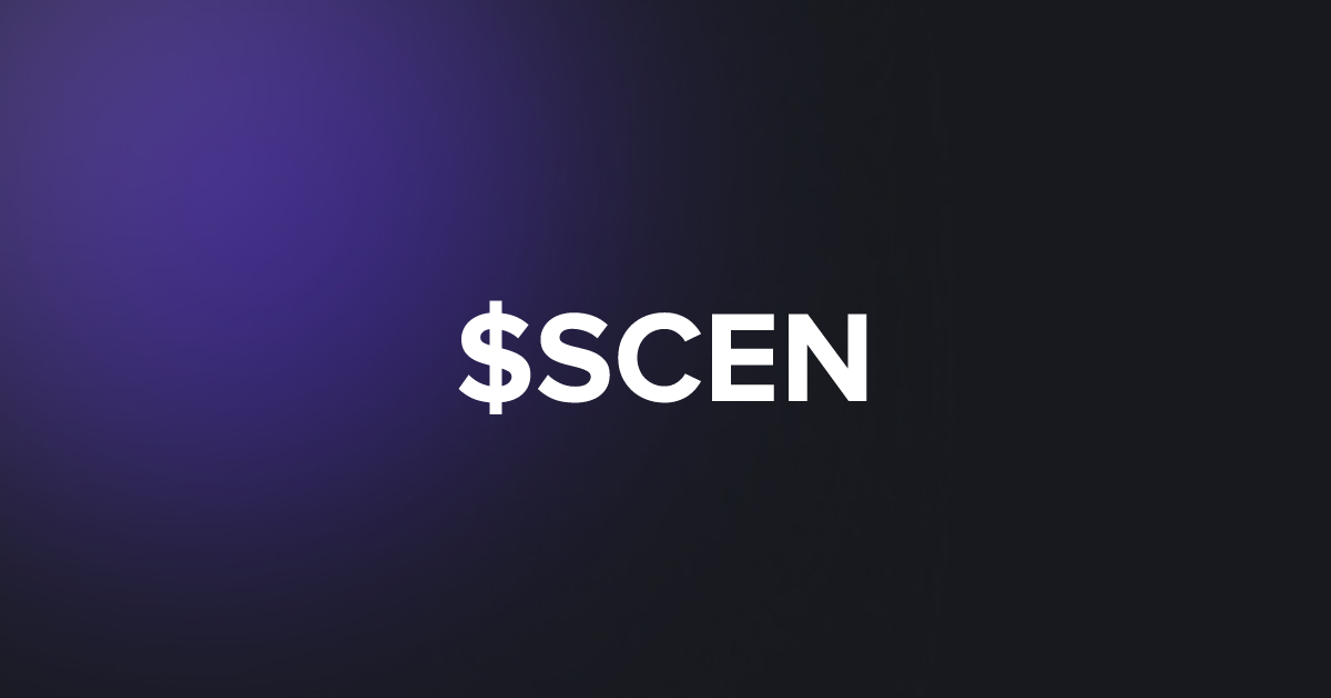 BRC20 $SCEN