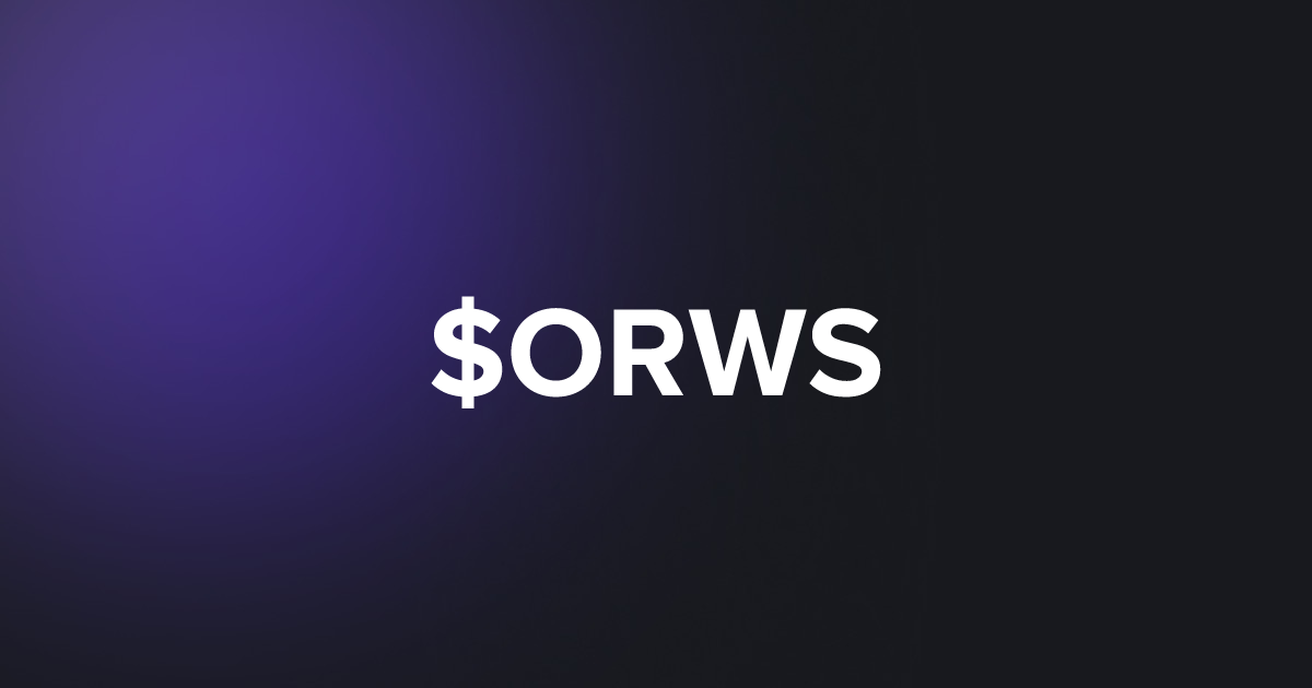 BRC20 ORWS