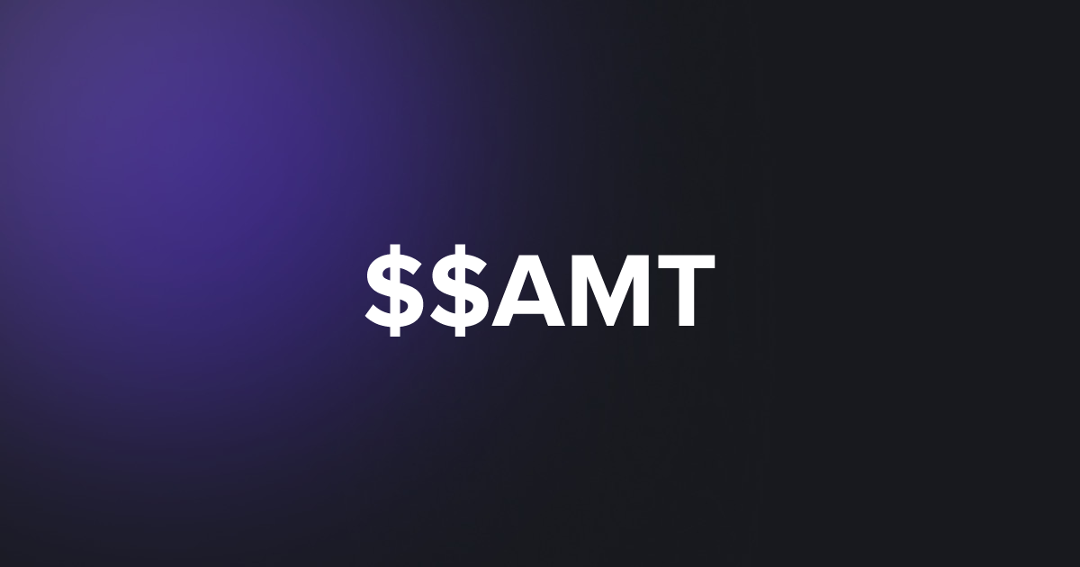 BRC20 $$AMT
