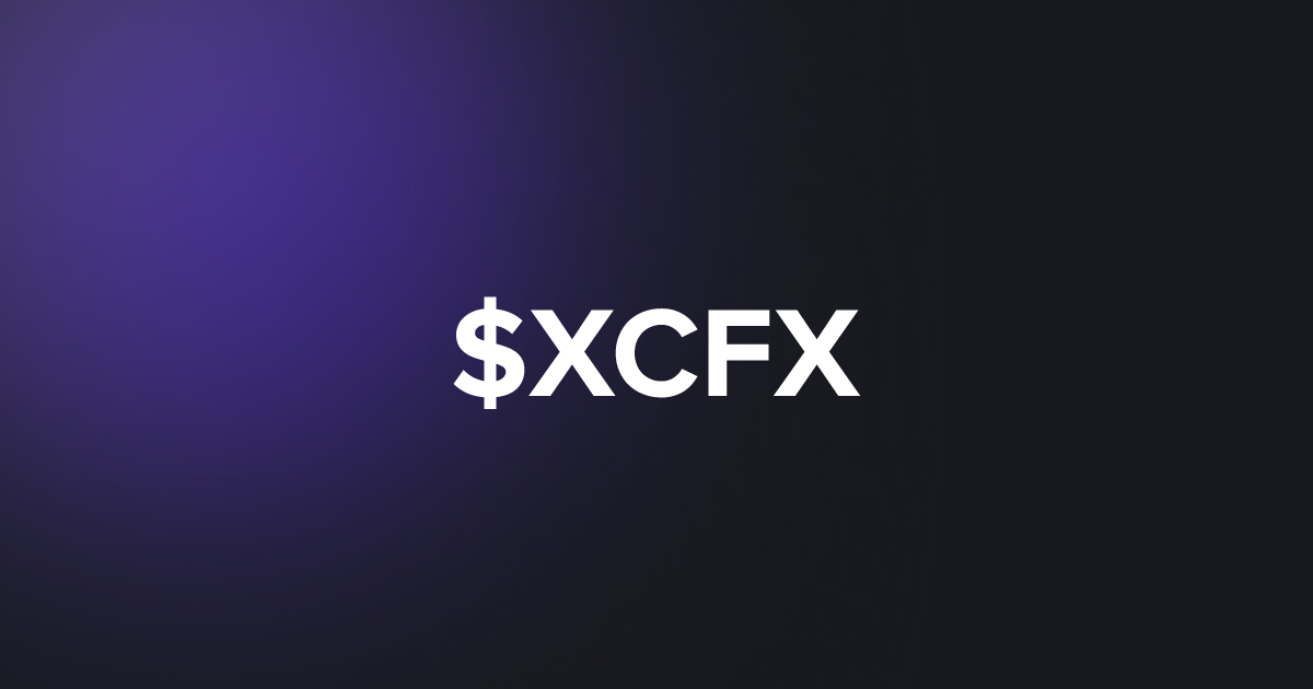 BRC20 $XCFX