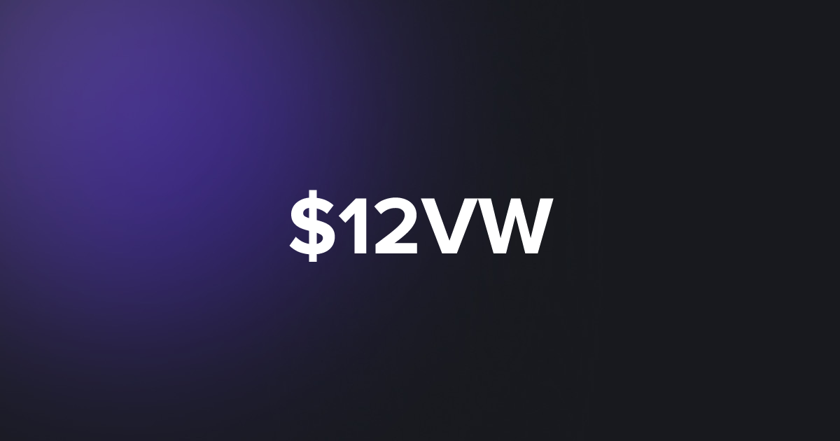 BRC20 $12VW
