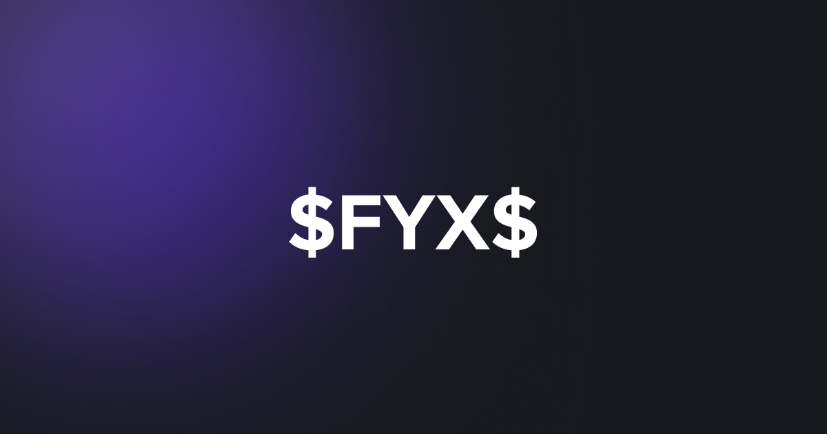 BRC20 $FYX$
