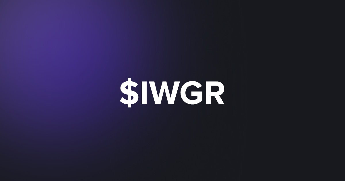 BRC20 $IWGR