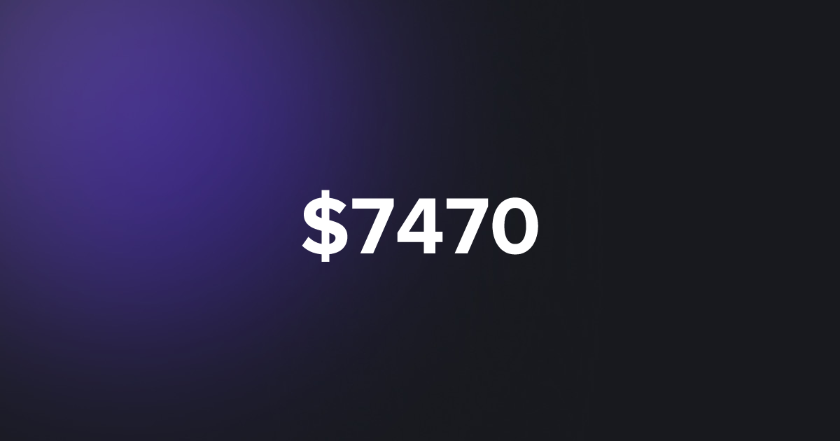 BRC20 $7470