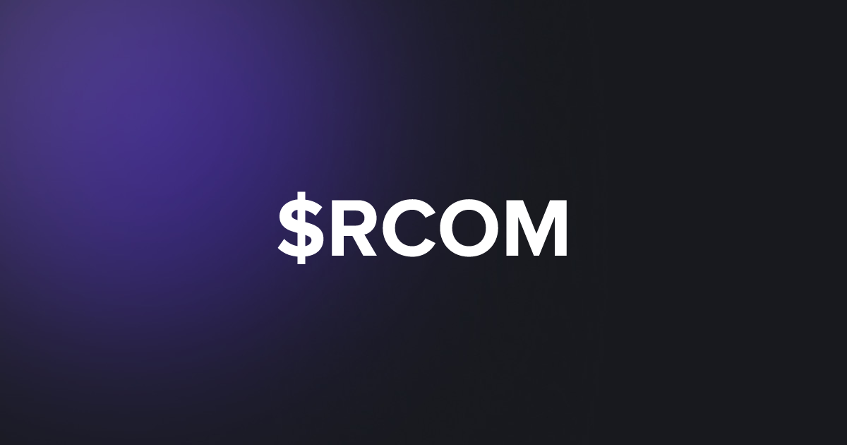 BRC20 $RCOM