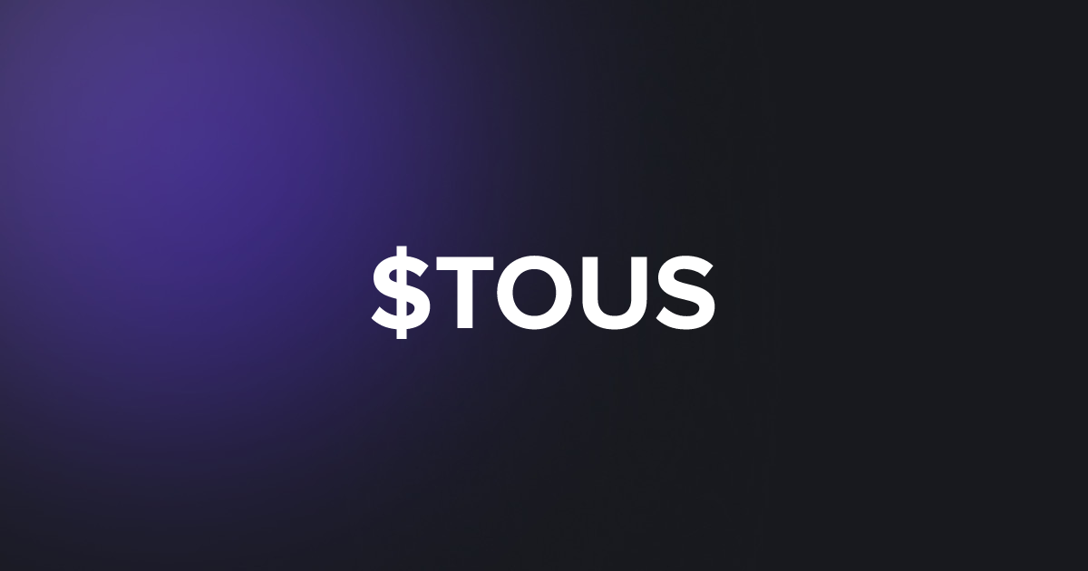 BRC20 $TOUS