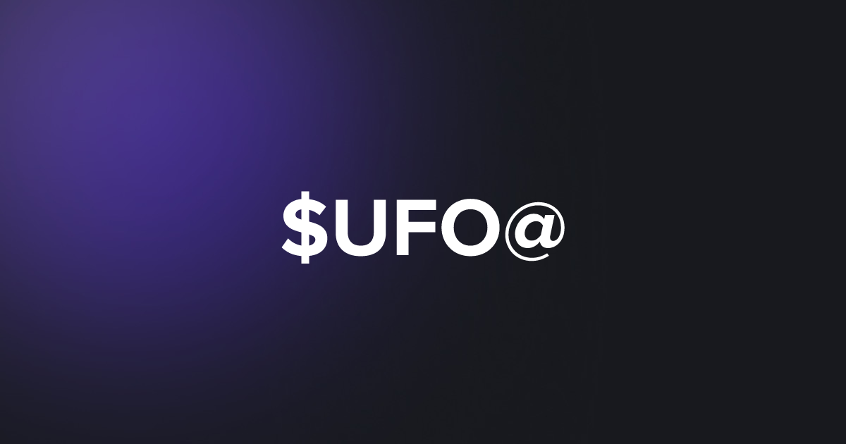 BRC20 $UFO@