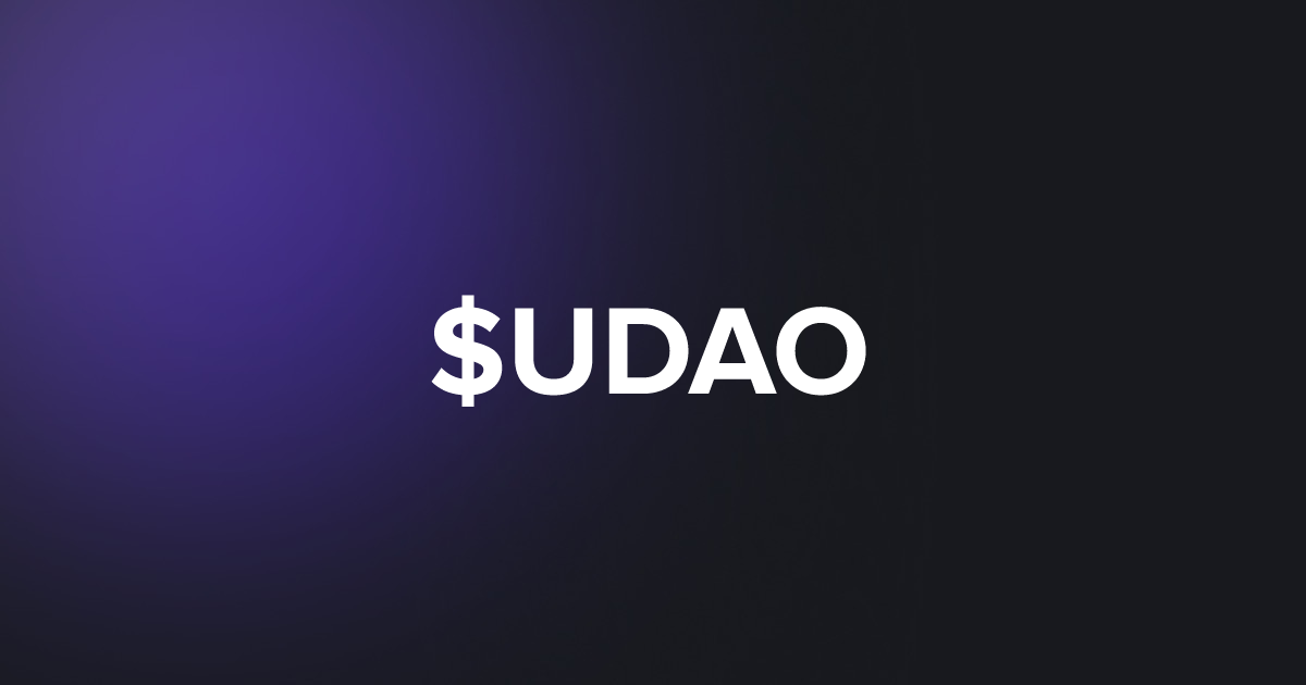 BRC20 $UDAO