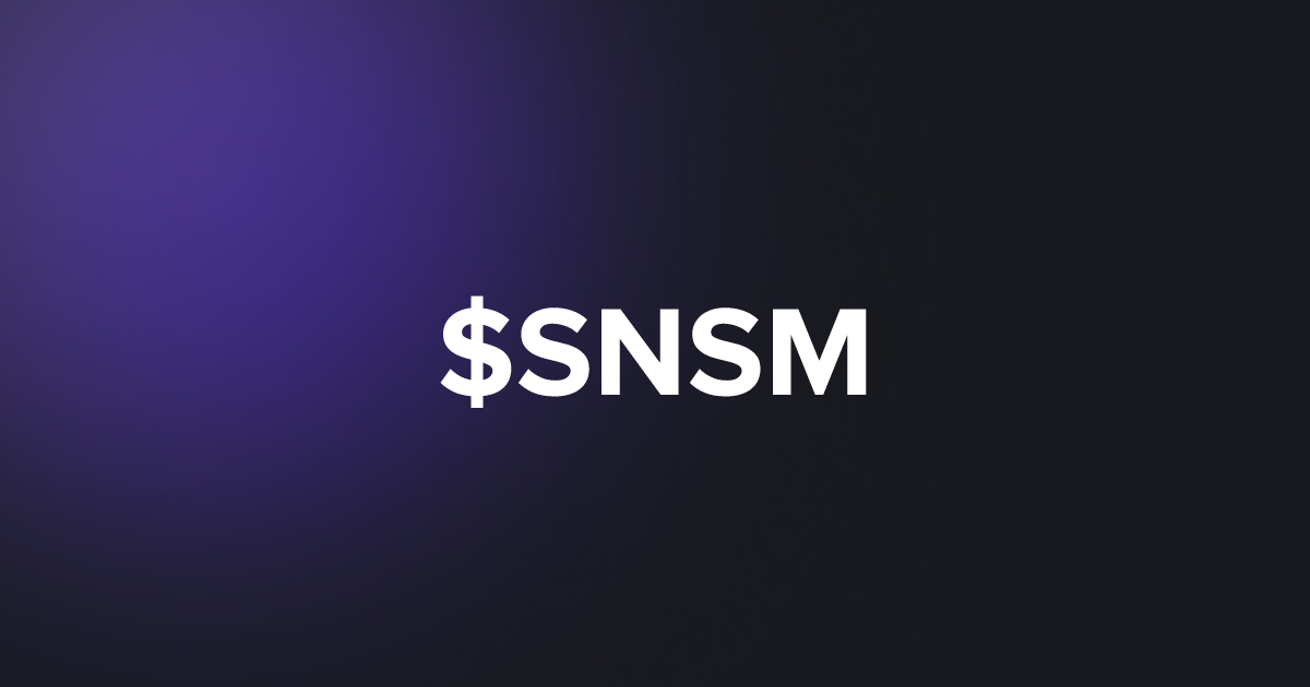 BRC20 $SNSM