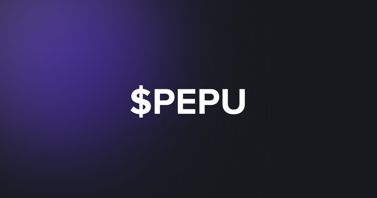 BRC20 $PEPU