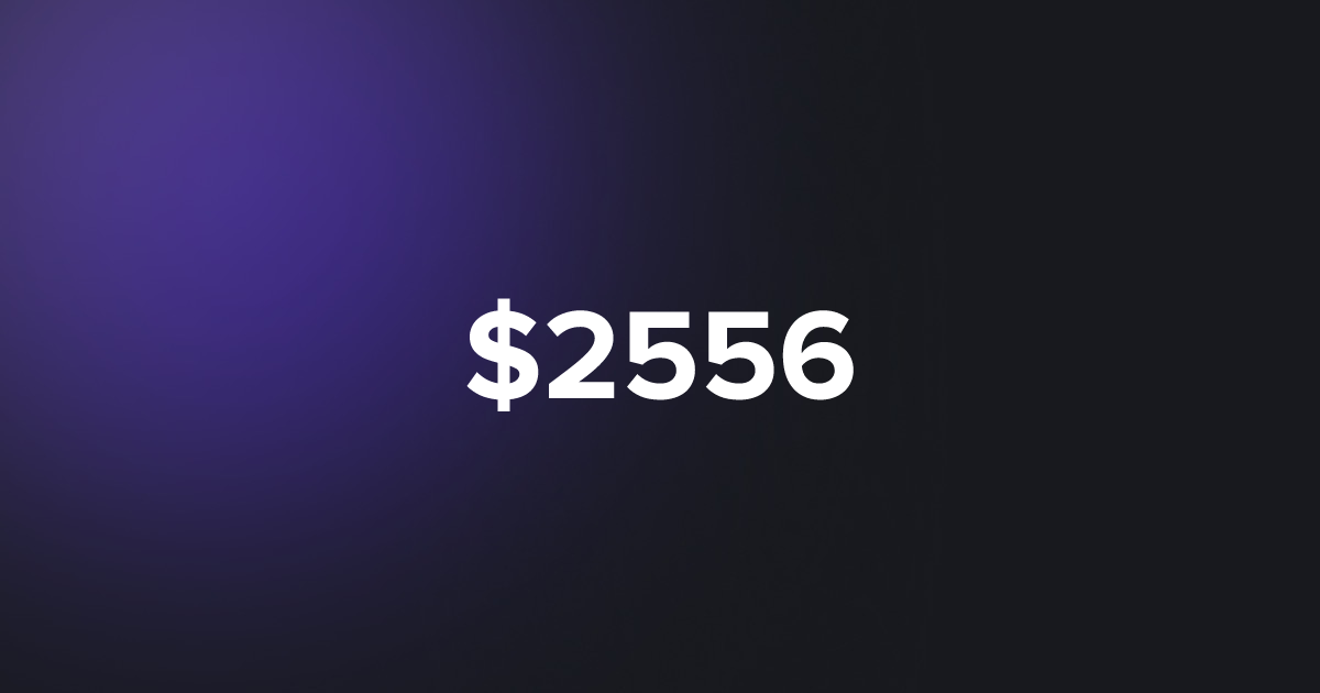 BRC20 $2556