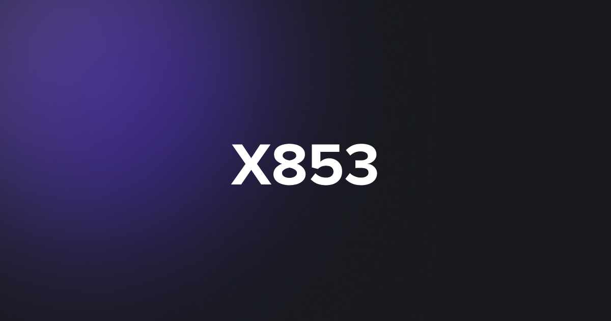 BRC20 X853