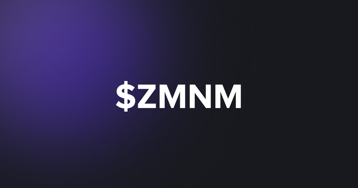 BRC20 $ZMNM