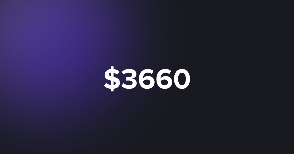 BRC20 $3660