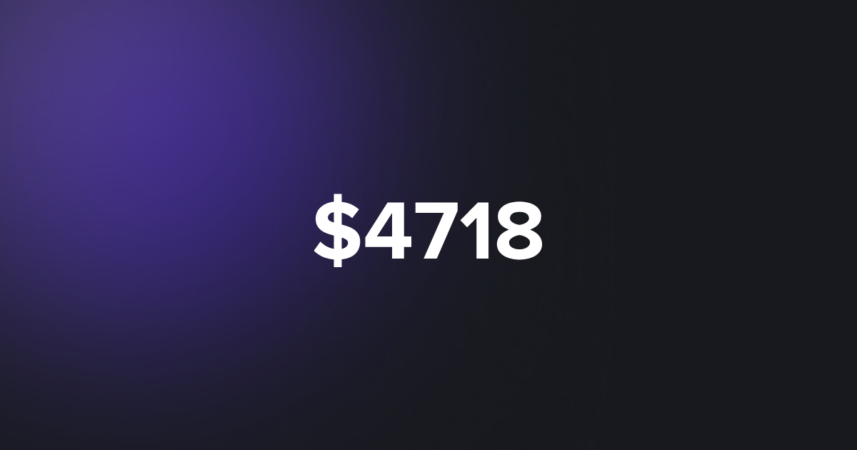 BRC20 $4718