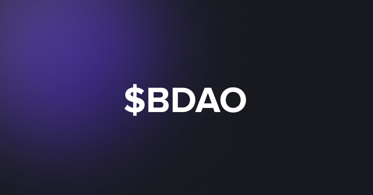 BRC20 $BDAO