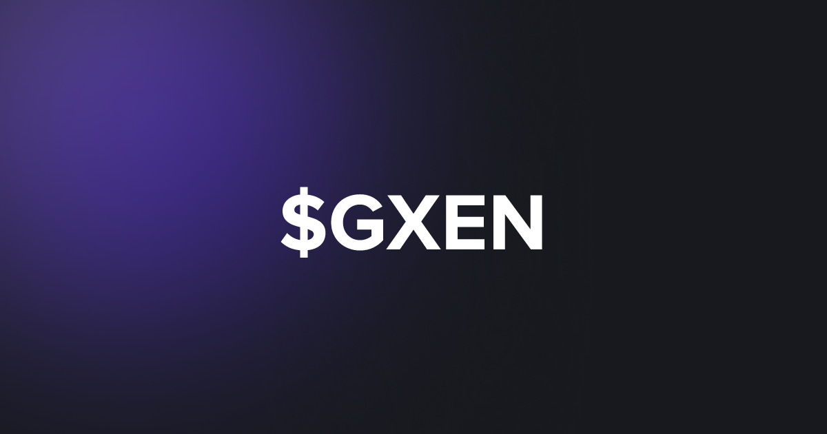 BRC20 $GXEN