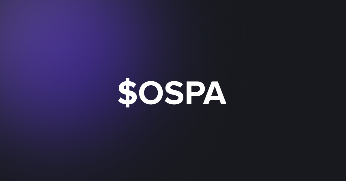 BRC20 $OSPA