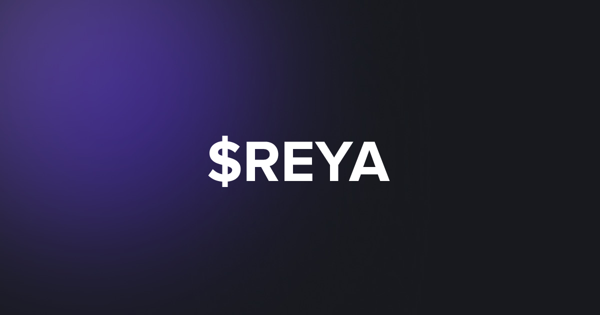 BRC20 $REYA