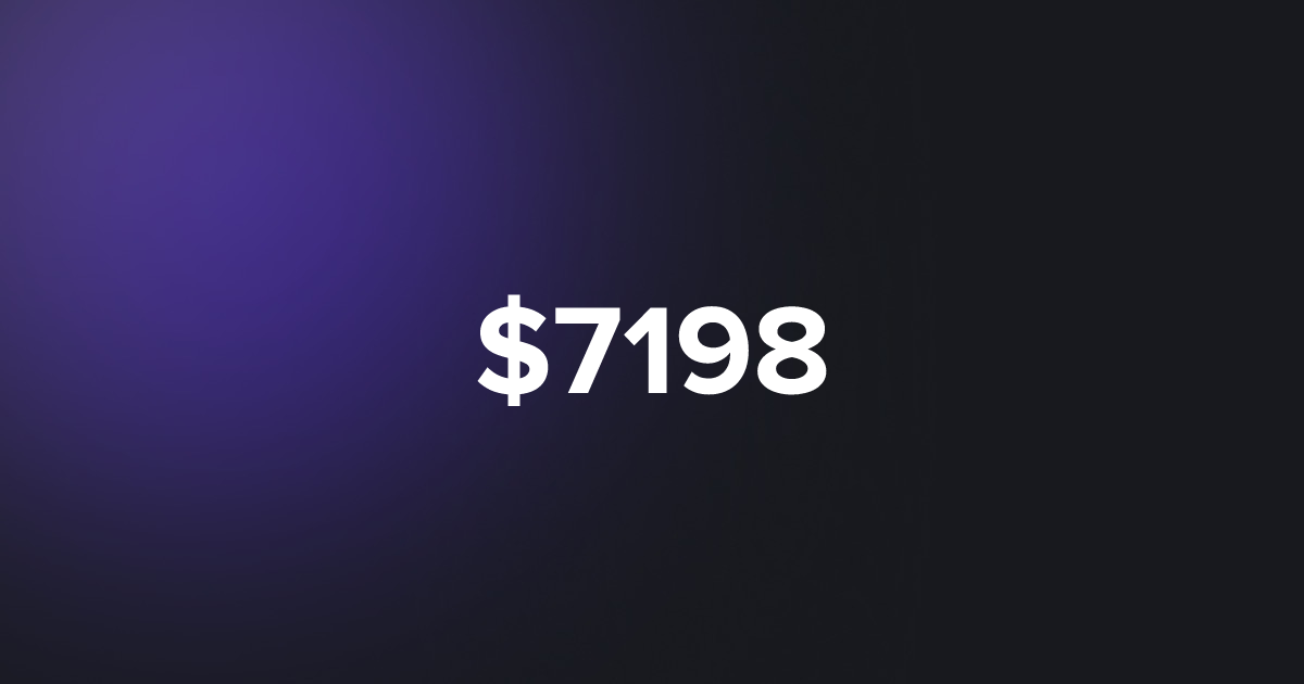 BRC20 $7198