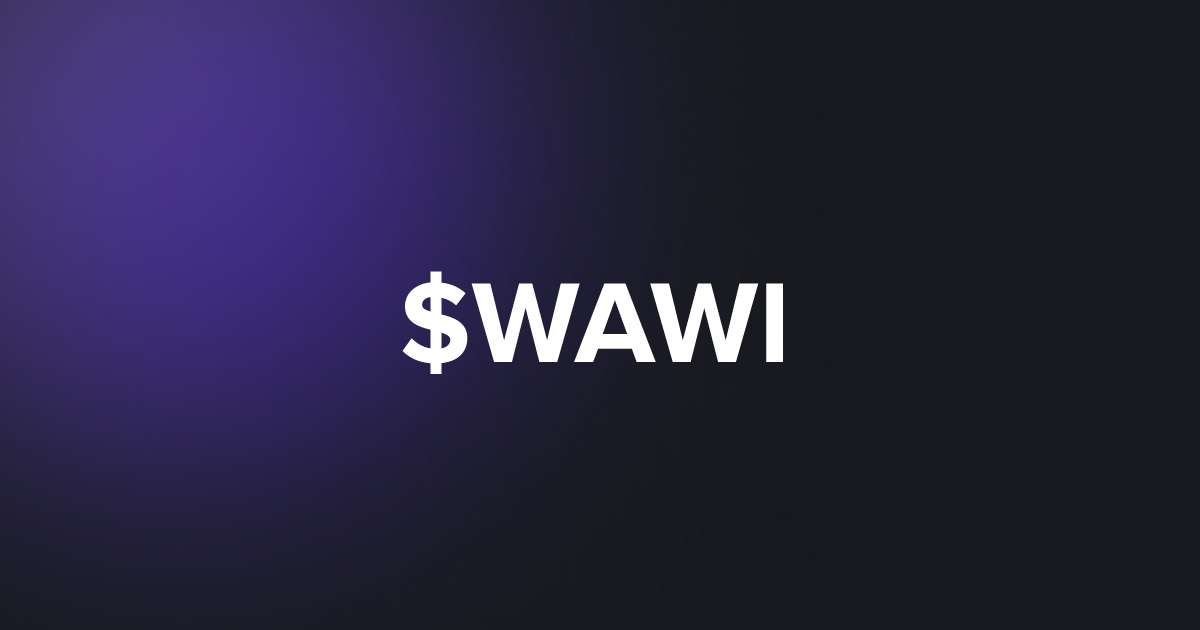 BRC20 $WAWI
