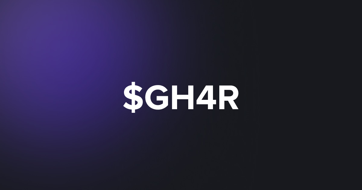 BRC20 $GH4R
