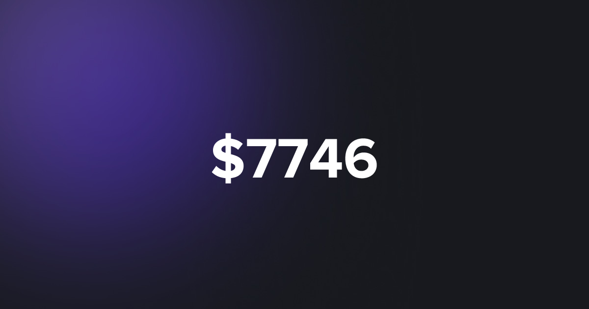 BRC20 $7746