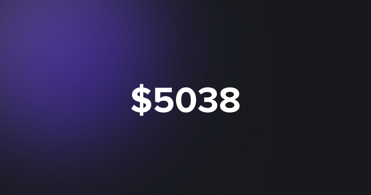 BRC20 $5038