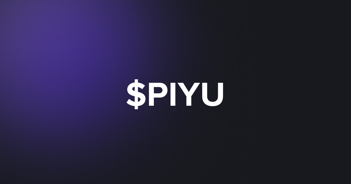 BRC20 $PIYU