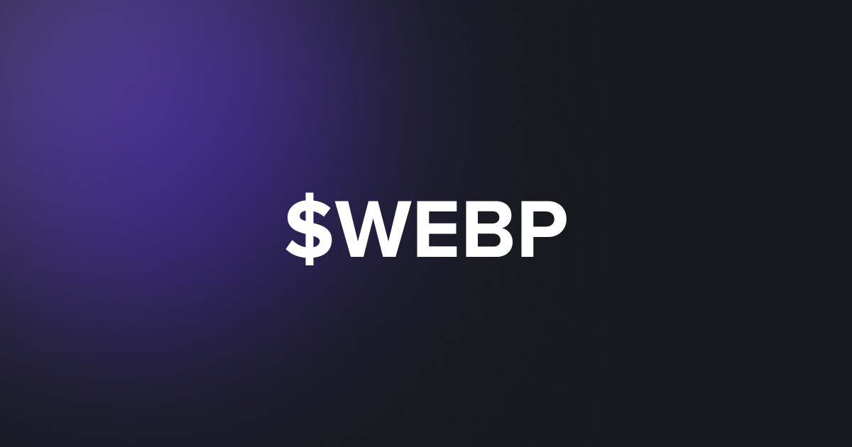 BRC20 $WEBP