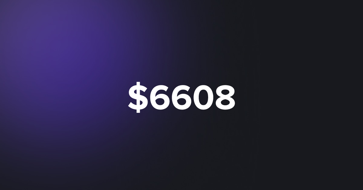 BRC20 $6608