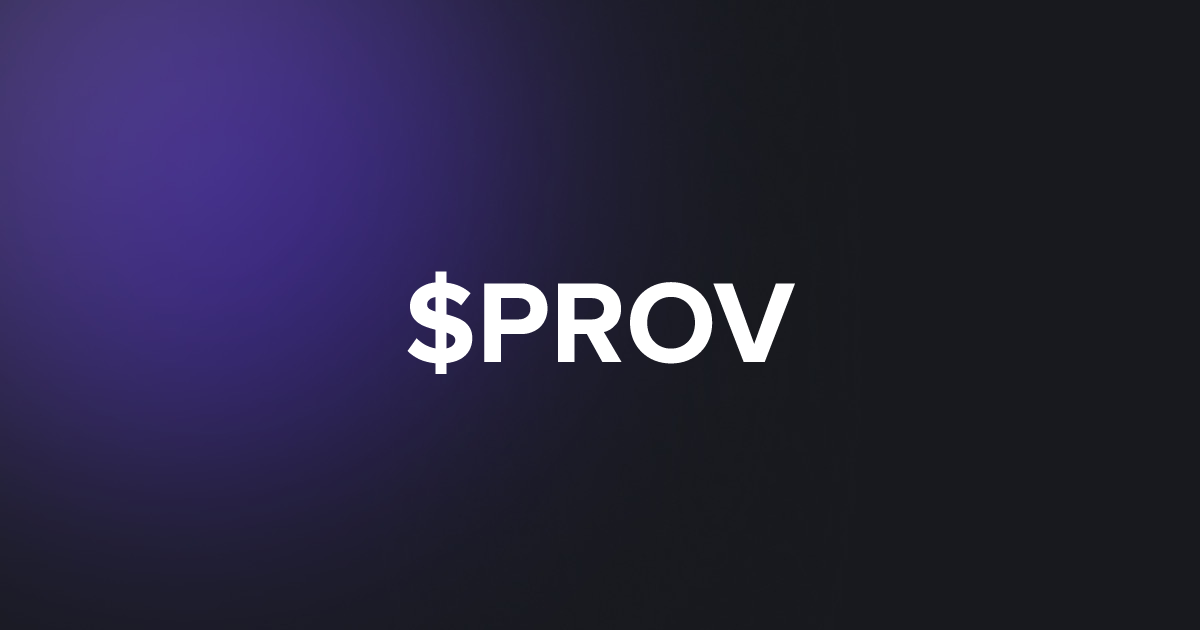 BRC20 $PROV