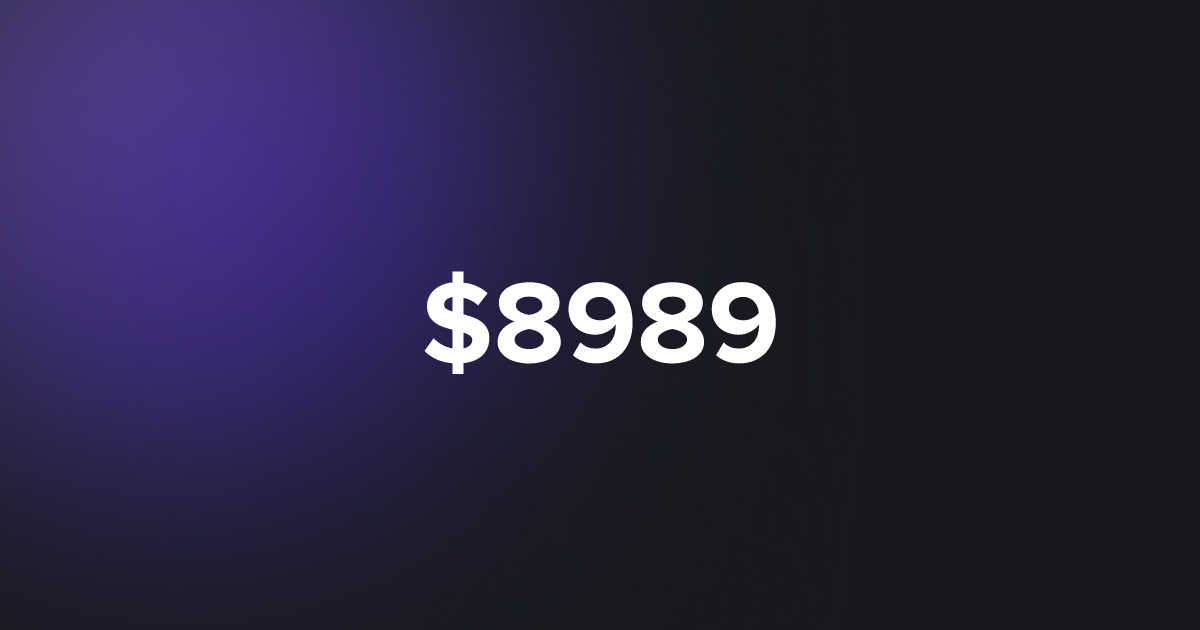 BRC20 $8989
