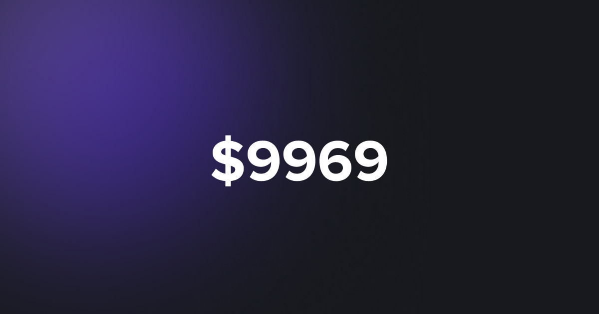 BRC20 $9969