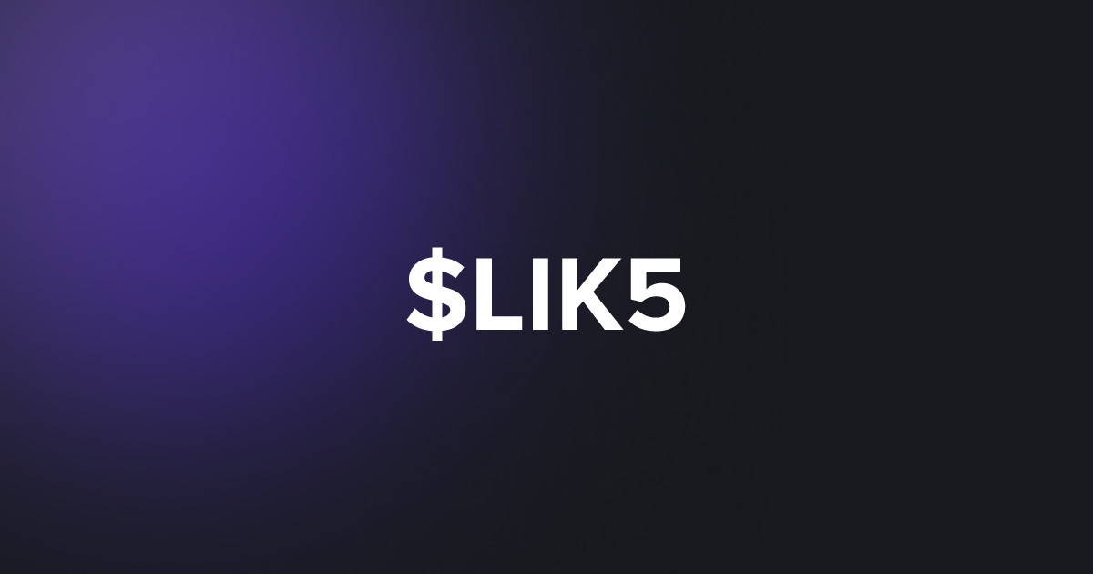 BRC20 $LIK5