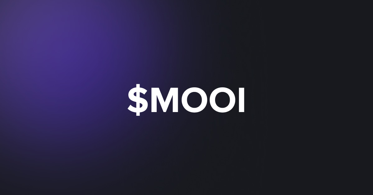 BRC20 $MOOI