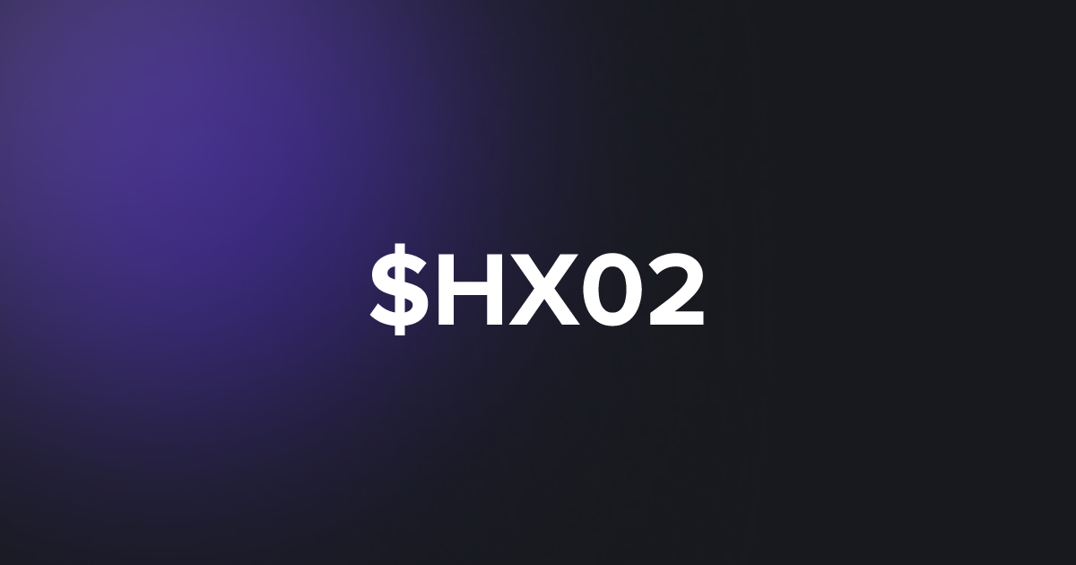 BRC20 $HX02