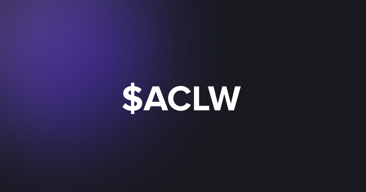 BRC20 $ACLW