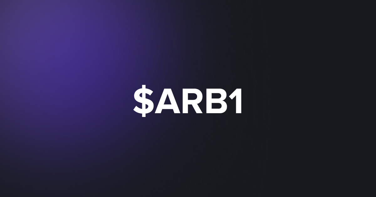 BRC20 $ARB1