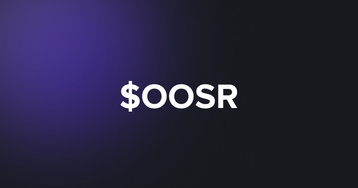 BRC20 $OOSR