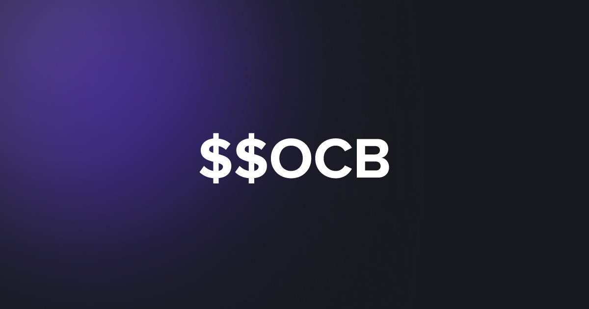 BRC20 $$OCB