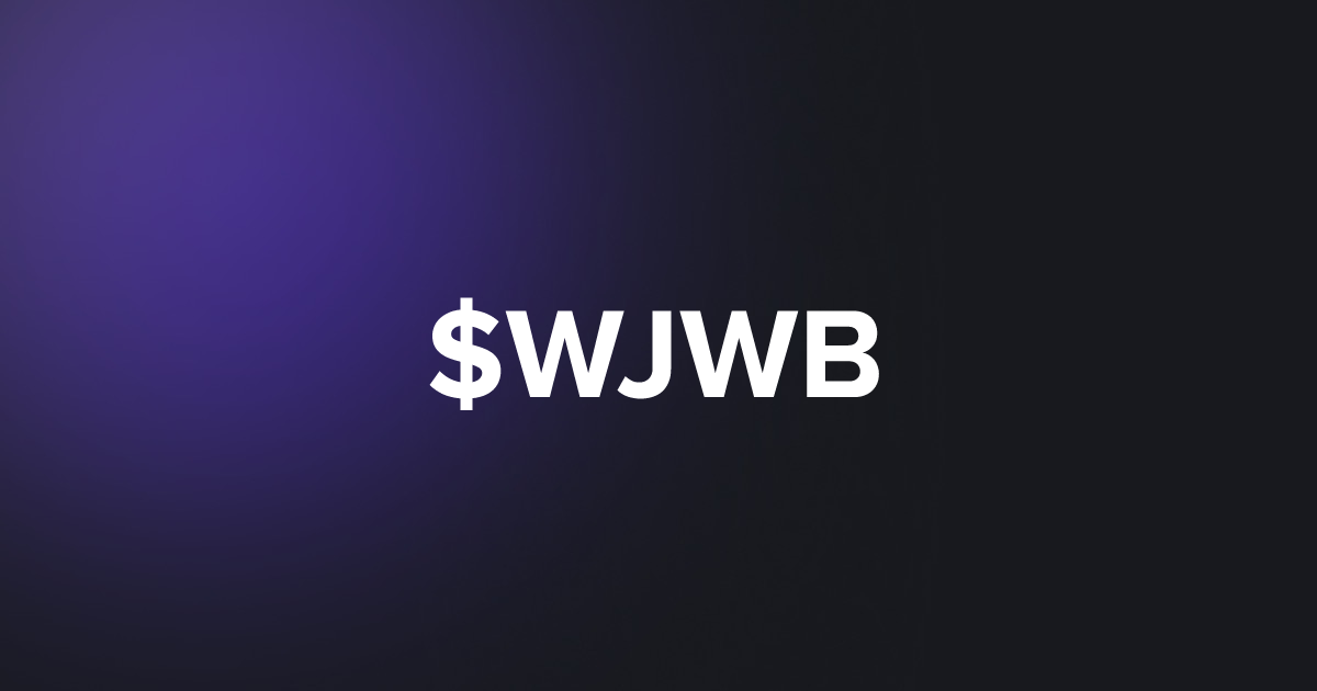 BRC20 $WJWB