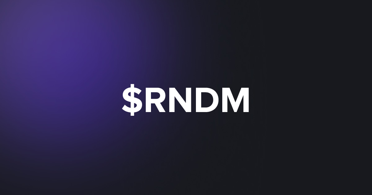 BRC20 $RNDM
